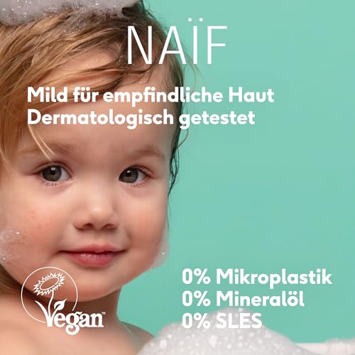 Naïf - Mineralischer Sonnenschutzstick - für Baby & Kind - LSF 50-0% Parfüm - Stick ohne Mikroplastik, Mineralöle oder Silikone - UVA und UVB Schutz - Wasserresistent - Dermatologisch Getestet - 36g