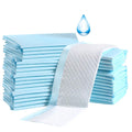 Baby-Einweg-Unterlage, 100 Stück, Inkontinenz-Wickelunterlage, Babywindeln, Neugeborenen-Einlagen, weich, atmungsaktiv, wasserdicht, auslaufsicher, schnell absorbierend, 33 x 45,7 cm